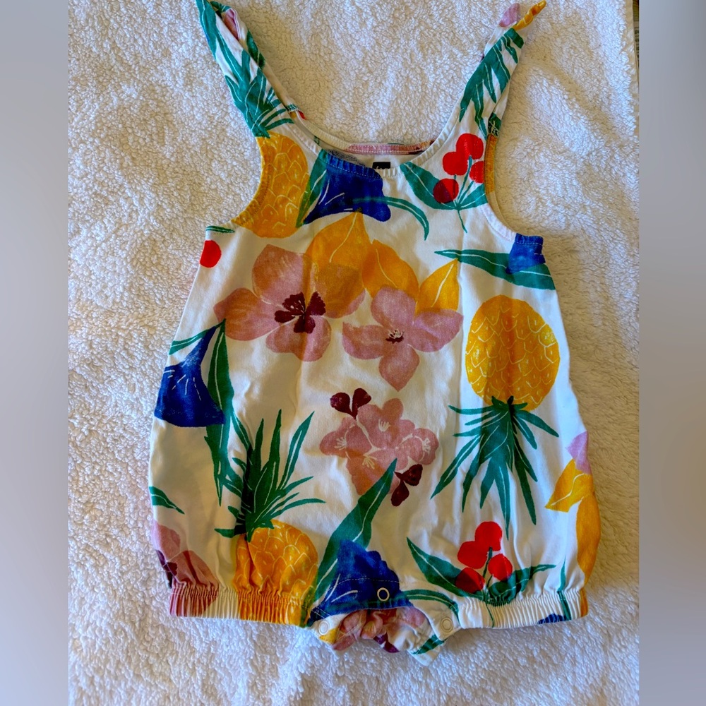 Tropical Baby Romper
